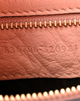 Snakeskin Ostrich Calfskin Small Jackie 1961 Hobo Pink Multicolor