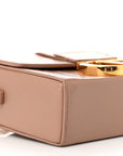 Smooth Calfskin Micro 30 Montaigne Flap Bag Pale Pink