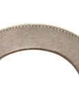 Metallic Lambskin Cannage Mini Lady D1OR Silver