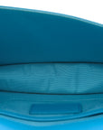 Lambskin Cannage Lady D1OR Convertible Clutch Blue