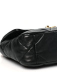 Lambskin Quilted Medium CHNL 19 Flap Black