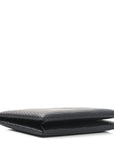 Lizard Calvi Card Case Black