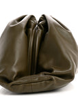 Smooth Butter Calf The Pouch Oversized Clutch Mustard