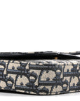 Oblique Saddle Chain Pouch Blue