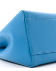 Nappa Colorblock Mini Peekaboo Iconic Satchel Blue Royal Papavero Cuoio