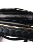 Calfskin Intrecciato Bang Bang Vanity Case Black