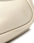 Soft Calfskin Medium Darling Shoulder Bag White