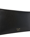 Goatskin Saddle Pouch Black