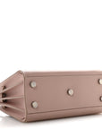 Grained Calfskin Nano Sac De Jour Pale Blush