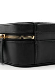 Caviar Quilted Medium CC Filigree Vanity Case Black