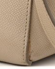 Grained Calfskin Micro Belt Bag Light Taupe