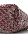 Goyardine Boheme Hobo Burgundy