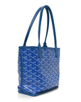 Goyardine Reversible Mini Anjou Sky Blue