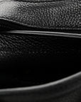 Grained Calfskin Neo Classic Black Hardware Nano City Crossbody Black