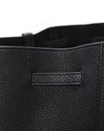 Soft Grained Calfskin Small Belt Cabas Phantom Black