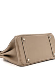 Togo Birkin 30 Gris Tourterelle