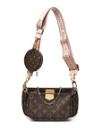Monogram Multi Pochette Accessories Rose Clair