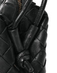 Nappa Intrecciato Mini Loop Camera Bag Black