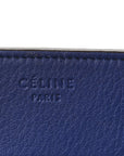 Grained Calfskin Medium Phantom Luggage Indigo