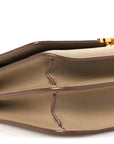 Grained Calfskin Small TB Bag Oat Beige