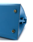 Epsom Kelly Sellier 28 Bleu Frida