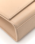 Smooth Calfskin Medium Classic Monogram Kate Tassel Satchel Nude Powder