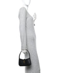 Smooth Calfskin Le 5 A 7 Mini Hobo Black