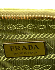 Re-Nylon Saffiano Stitched Mini Re-Edition 1995 Chaine Shoulder Bag Edera