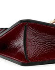 Crinkled Patent Mini Dionysus Shoulder Bag Rosso Ancora Red