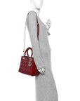 Patent Cannage Medium Lady D1OR Red