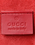GG Supreme Monogram Small Dionysus Shoulder Bag Red