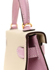 Epsom Horseshoe Mini Kelly Sellier 20 Craie Mauve Sylvestre