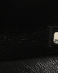 Caviar Quilted Mini Square Flap Black