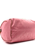 Satin Monogram Paris Tokyo Embroidered Speedy P9 Bandouliere 40 Dark Pink