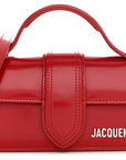 Glazed Calfskin Le Bambino Red
