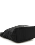 Tessuto Nylon Shopping Tote Black