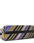 Nappa Striped Small Olimpia Black Multicolor