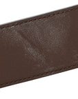 GG Supreme Monogram Ophidia Belted iPhone Case 85 34 Dark Brown