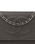 Caviar Timeless CC Wallet on Chain WOC Grey