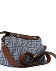 Denim Vitello Grace FF Mini By The Way Boston Bag Blue