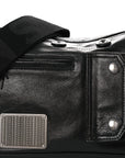 Goatskin The Large Cargo Bag Black