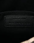 Calfskin Matelasse Monogram Lou Camera Bag Black