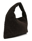 Suede Intrecciato Small Hop Fondant