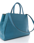 Vitello Elite Regular 2Jours Tote Blue Cobalto