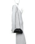 Butter Calfskin The Mini Pouch Black