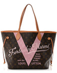 Monogram Forte Dei Marmi V Neverfull MM Rose Ballerine