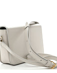 Shiny Calfskin Teen Triomphe Chalk