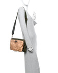 Econyl Monogram Pillow Maxi Multi Pochette Accessories Kaki Beige