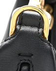 Vitello Grace Matte Nano FNDIgraphy Hobo Charm Black