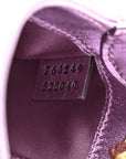 Laminated Nappa Nano Jackie 1961 Hobo Metallic Rosa